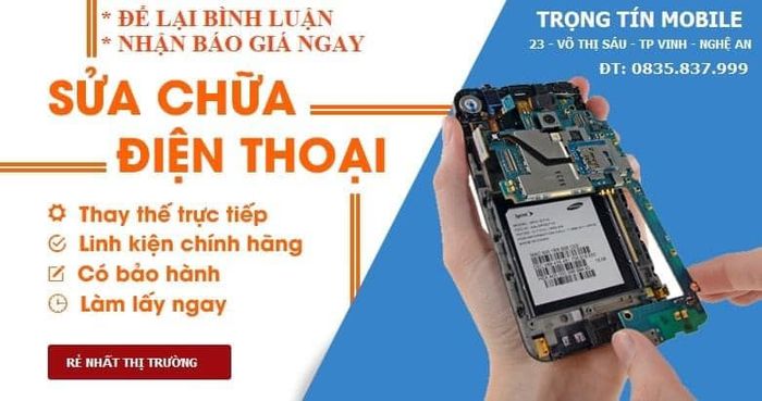 học sửa chữa điện thoại ở vinh