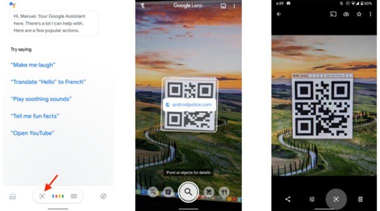 quét mã qr trên điện thoại ở đâu